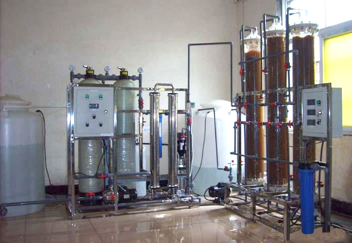 高纯水制取设备工艺流程